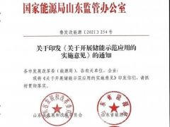 山東啟動(dòng)500MW儲(chǔ)能示范項(xiàng)目，優(yōu)先消納、調(diào)峰獎(jiǎng)勵(lì)！
