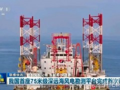 中國船舶武漢船機總包在山東半島海上風電場完成首次勘測