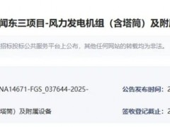 單機16.7MW！廣東500MW海上風(fēng)電項目啟動風(fēng)機招標(biāo)