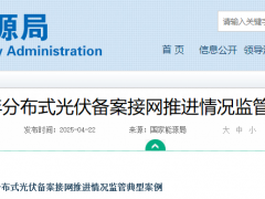 重磅！國家能源局通報(bào)11個省24項(xiàng)分布式光伏問題