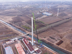 中聯(lián)重科4000噸全地面起重機(jī)樹(shù)立風(fēng)電施工新標(biāo)桿