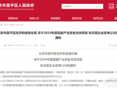 21企業(yè)入選北京昌平氫能產(chǎn)業(yè)資金支持項目兌現(xiàn)名單